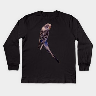 Mav My Dead Parakeet Kids Long Sleeve T-Shirt